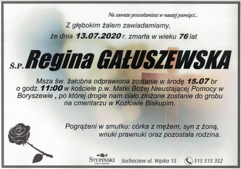 Regina Gałuszewska