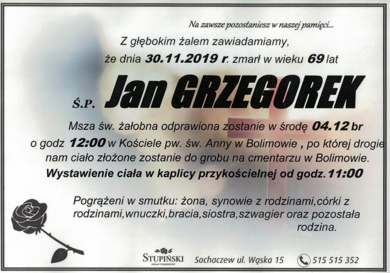 Jan Grzegorek