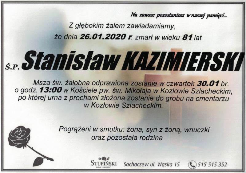 Stanisław Kazimierski