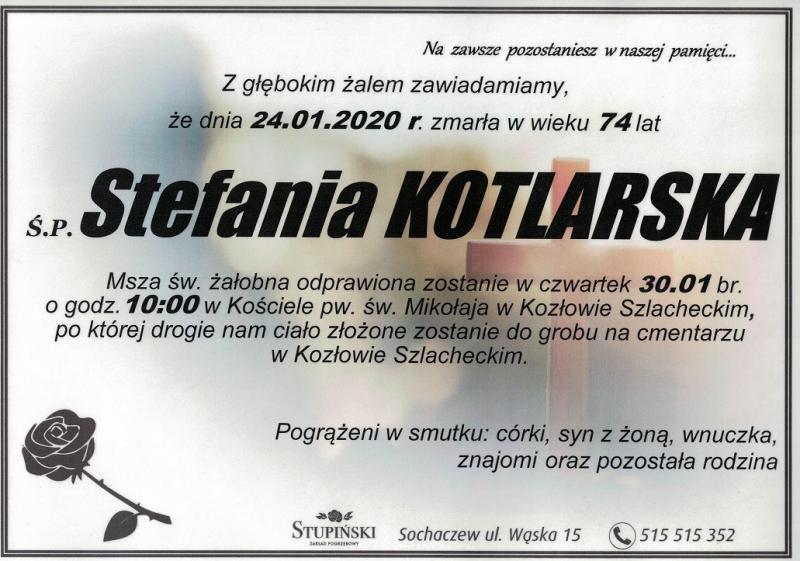 Stefania Kotlarska