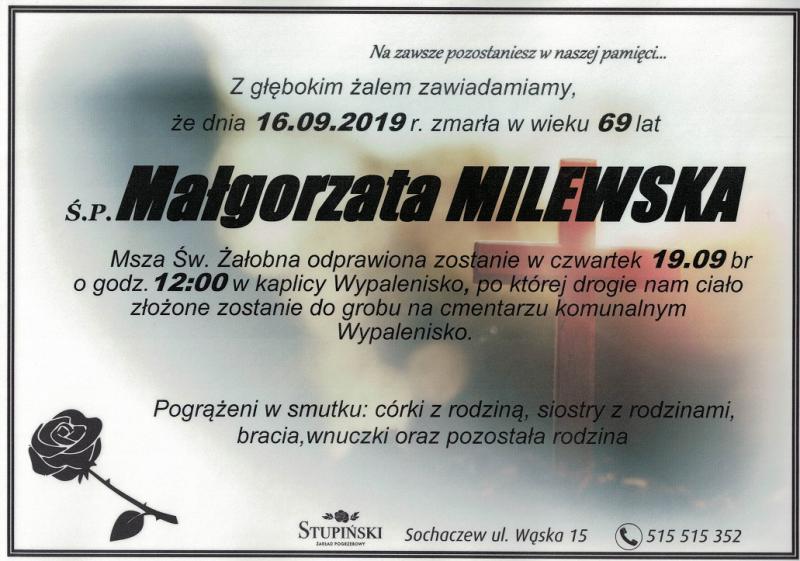 Małgorzata Milewska