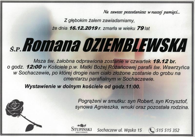 Romana Oziemblewska