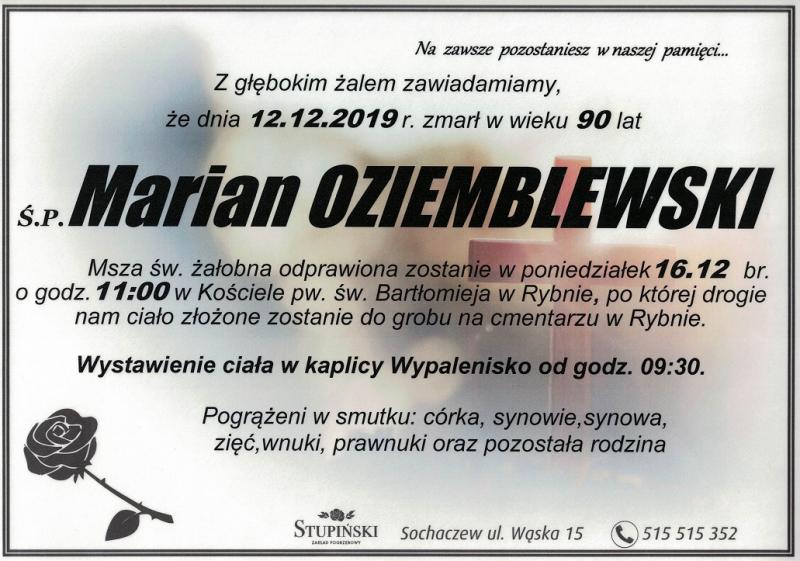 Marian Oziemblewski