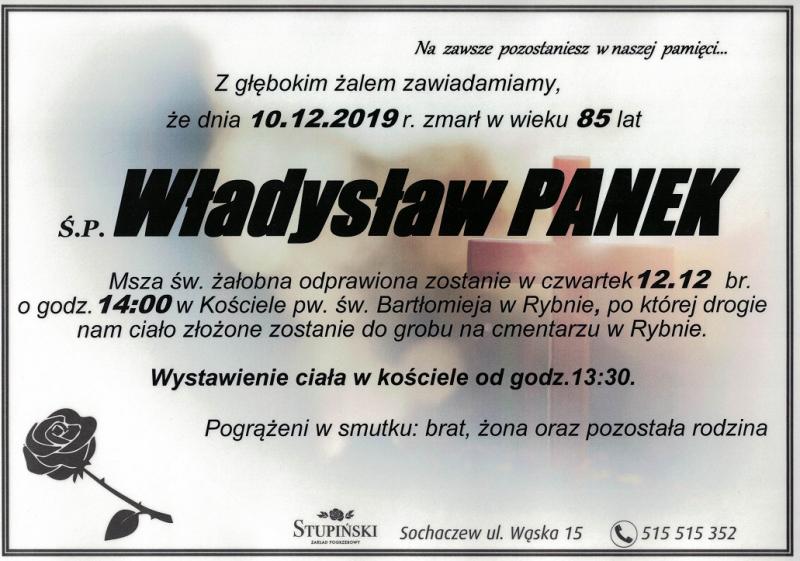 Władysław Panek