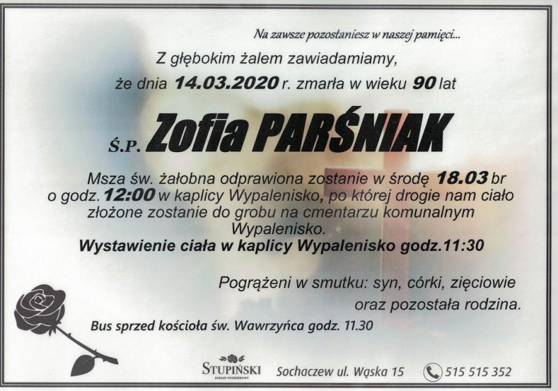 Zofia Parśniak
