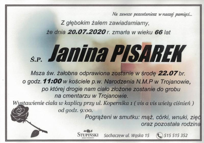 Janina Pisarek