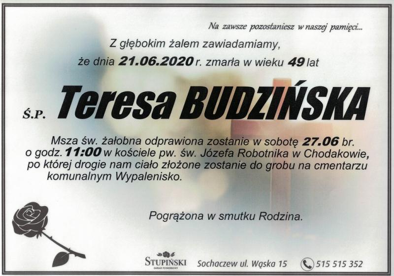 Teresa Budzińska