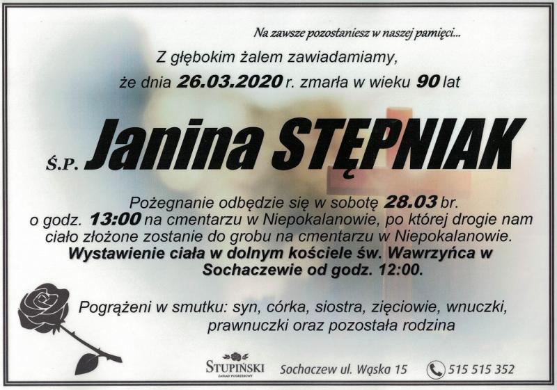 Janina Stępniak