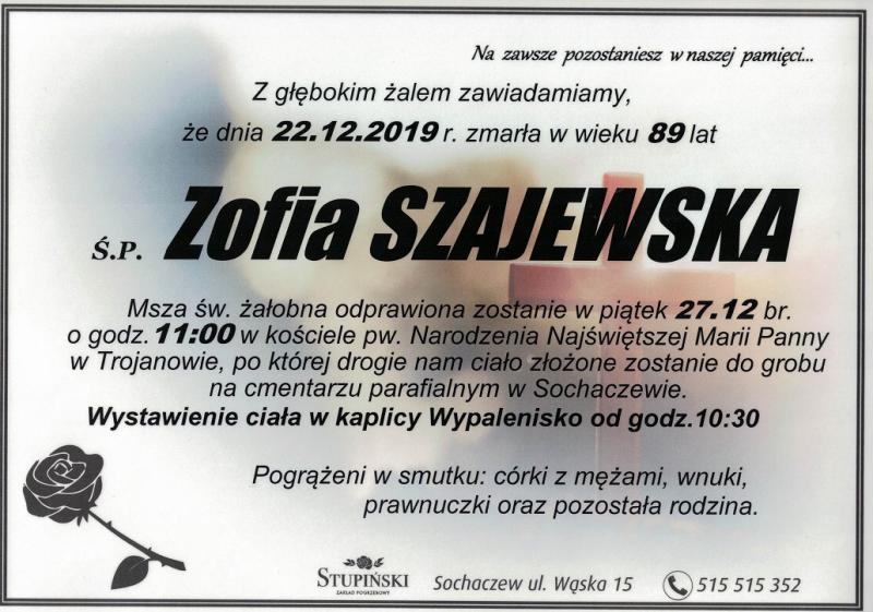 Zofia Szajewska