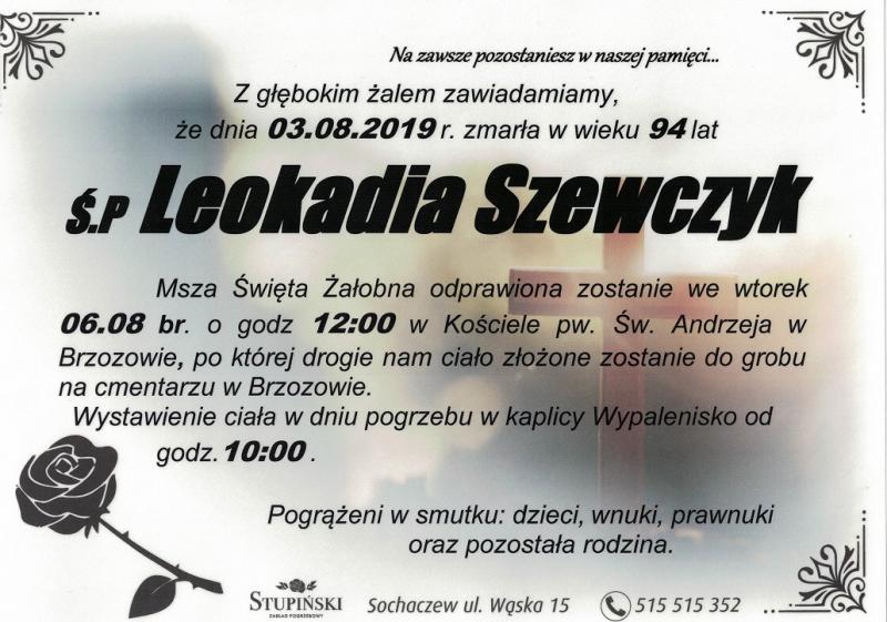 Leokadia Szewczyk