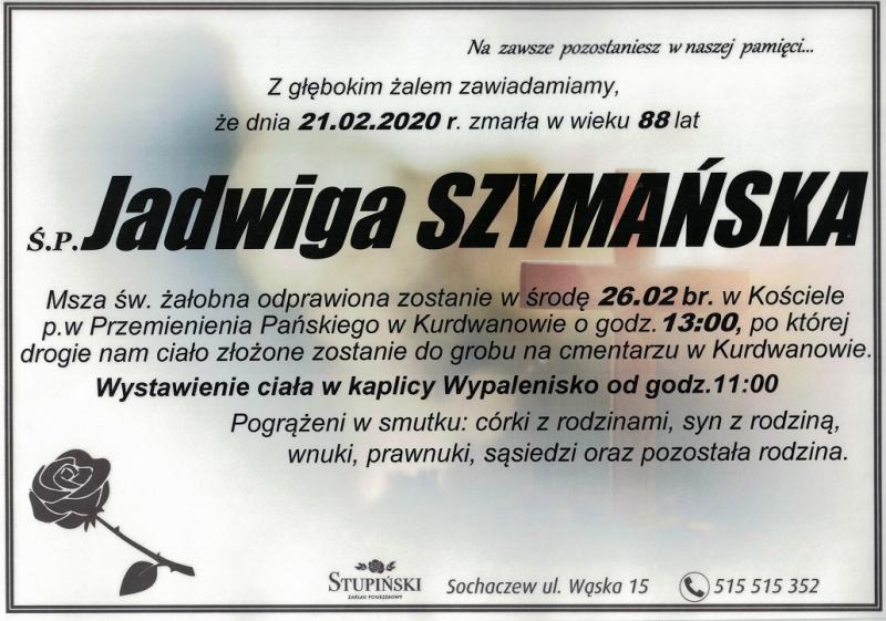 Jadwiga Szymańska