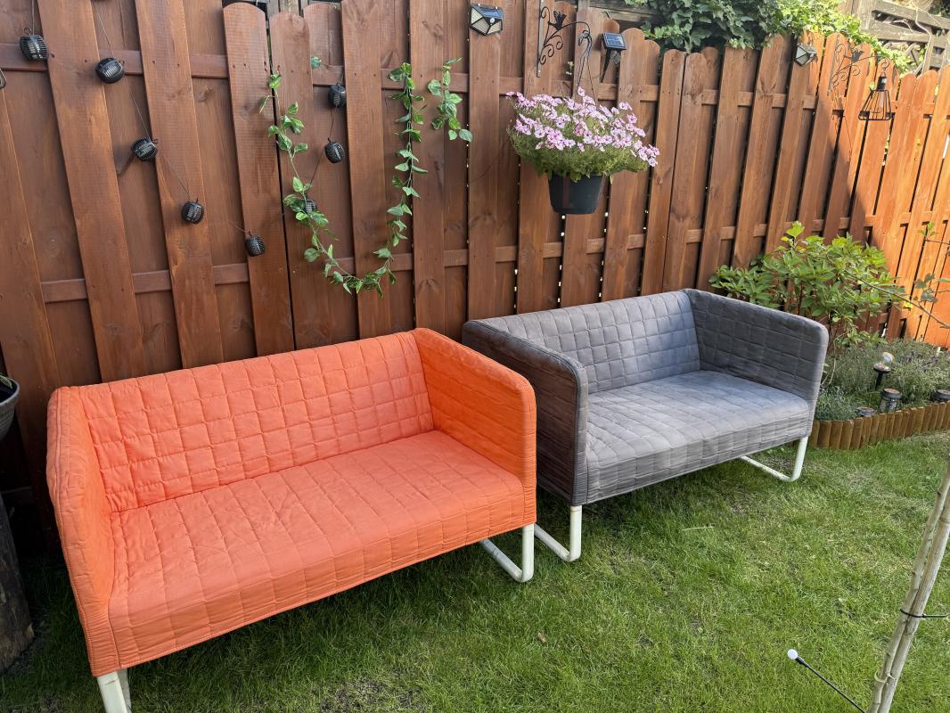 Sprzedam 2 sofki Ikea Knoppart .
Używane stan...