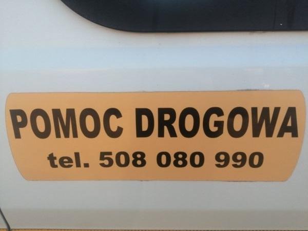 Witam nasza firma OFERUJE POMOC DROGOWĄ...