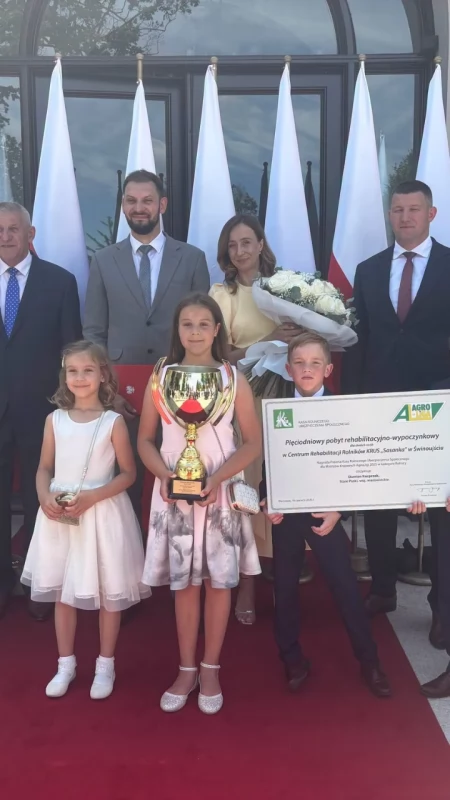 Wielki sukces rolnika z gminy Teresin - Damian Kacprzak krajowym Mistrzem AgroLigi