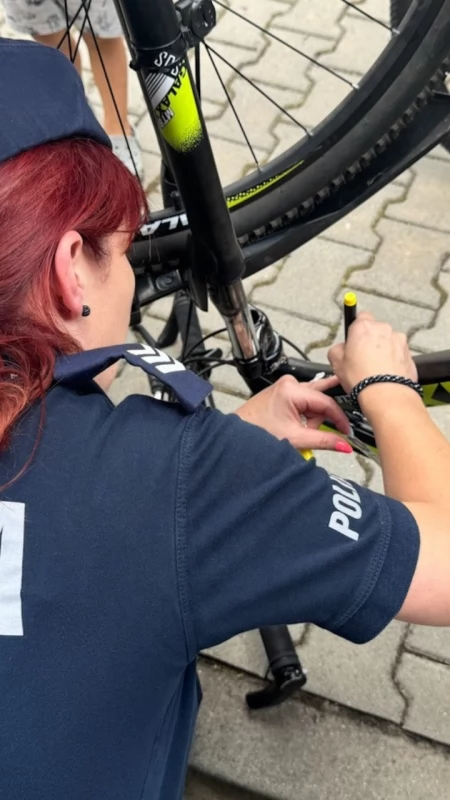 Sochaczewska policja znakuje rowery