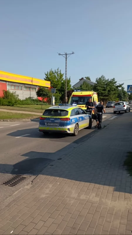 Wypadek na Gawłowskiej - potrącona na pasach