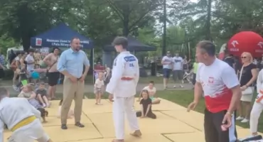  Fantastyczny piknik z okazji Dnia Dziecka  z pokazem Judo zawodników Uczniowskiego Klubu Sportowego Siódemka Sochaczew.
