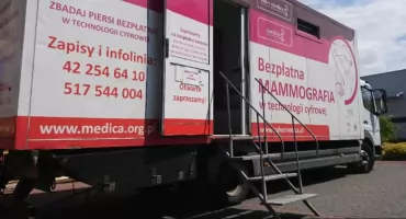 Badanie, które może uratować życie - zapraszamy do mammobusu