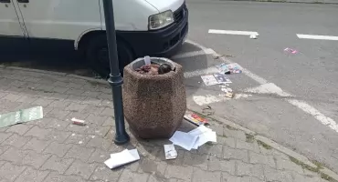 Problem z ulicznymi koszami w Sochaczewie