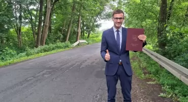 Gmina Rybno wspiera przebudowę drogi powiatowej w Jasieńcu kwotą 1,29 mln z, uchwała podjęta 