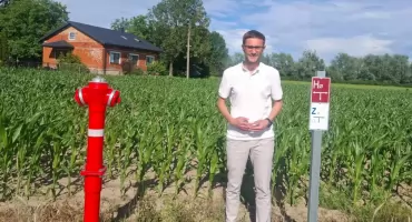 Zakończono budowę wodociągu w Erminowie. Inwestycja warta 76 tys. zł 
