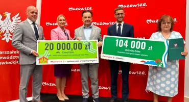 Gmina Rybno pozyskała 124 tys. zł dofinansowania na lampy solarne i raport energetyczny 