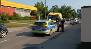 Wypadek na Gawłowskiej - potrącona na pasach