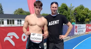 Szymon Pilichowski z bardzo dobrym występem na 80. PZLA Mistrzostwach Polski U20 w Zamościu.